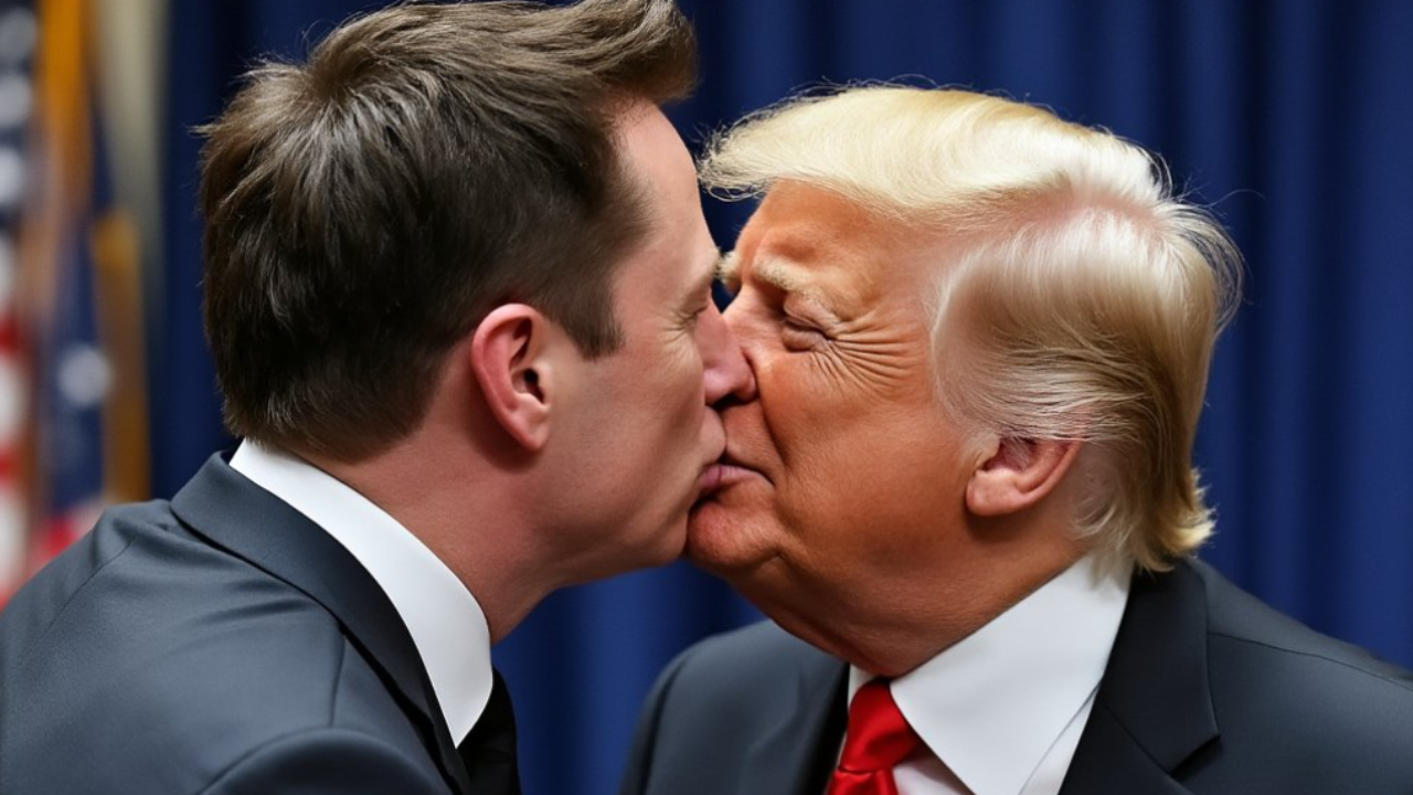 Biden wearing adult diaper; Musk-Trump kissing': Elon Musk's AI tool Grok-2  sparks controversy with bizarre images - Times of India